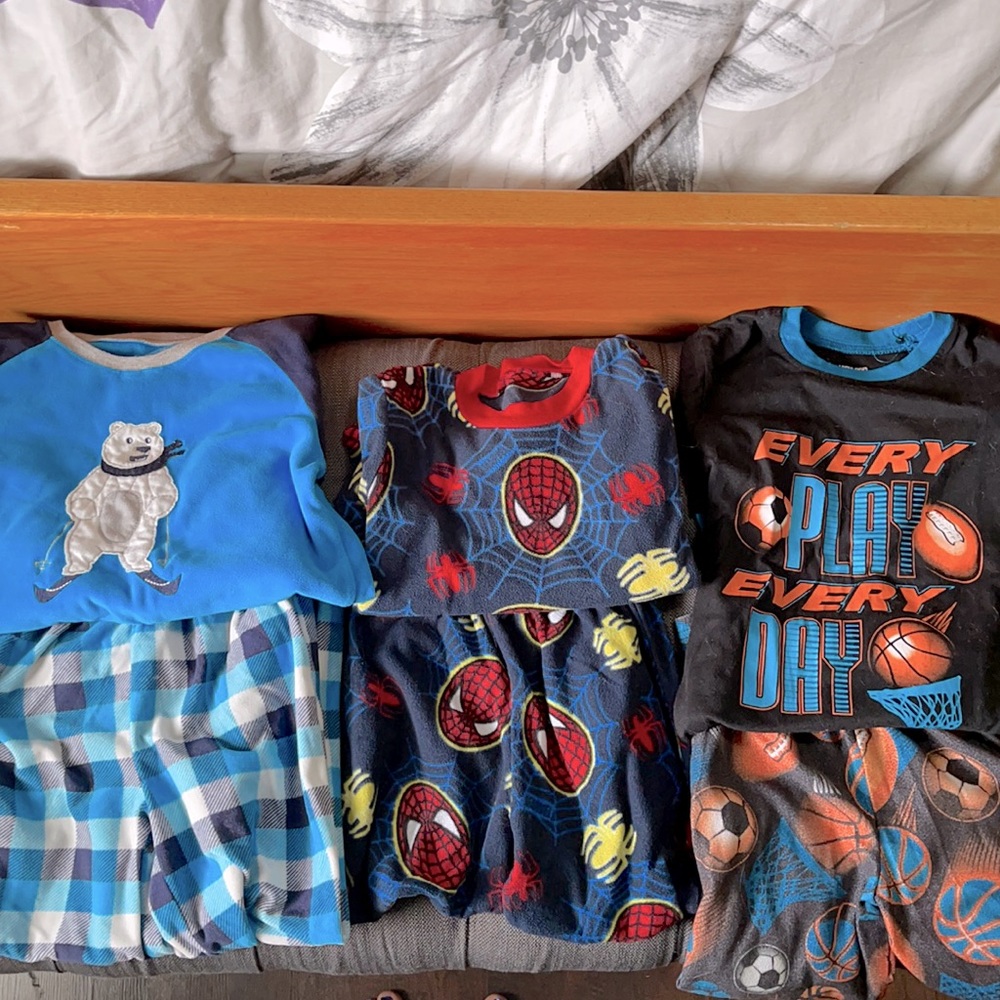 Boy size 6 pajamas